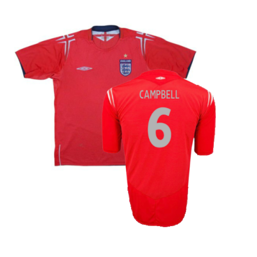 England 2004-06 Away (Excellent) (Campbell 6)