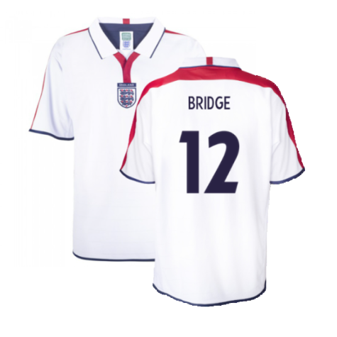 England 2004 Retro Football Shirt (Bridge 12)