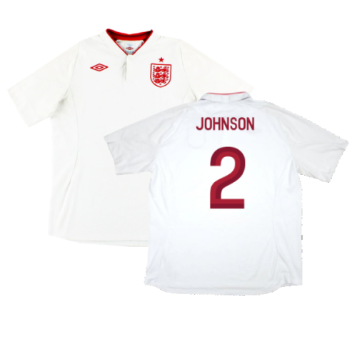 England 2012-13 Home Shirt (Good) (Johnson 2)
