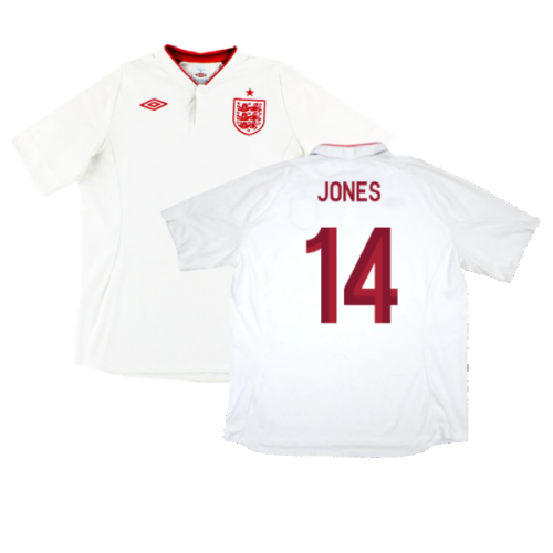 England 2012-13 Home Shirt (Good) (Jones 14)