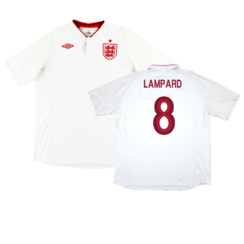 England 2012-13 Home Shirt (Mint) (Lampard 8)