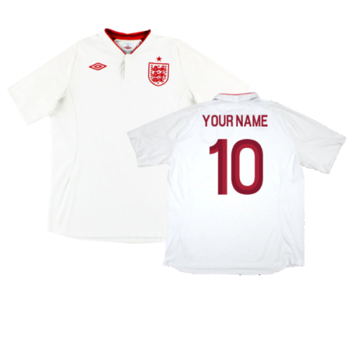 England 2012-13 Home Shirt (Mint) (Your Name)