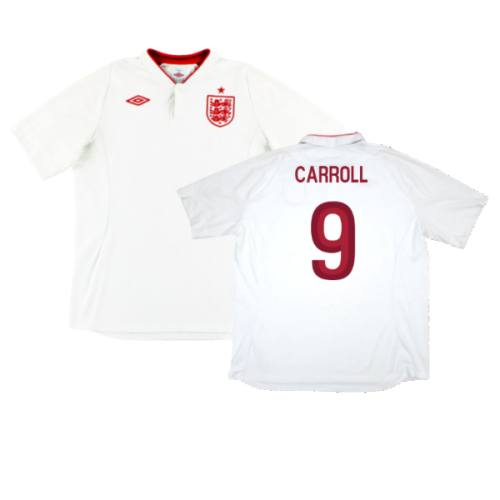 England 2012-13 Home (XXXL) (Very Good) (Carroll 9)