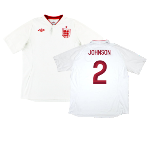 England 2012-13 Home (XXXL) (Very Good) (Johnson 2)