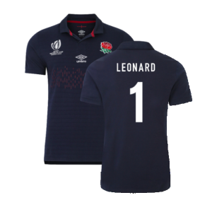 England Rugby 2023 RWC Alternate Classic Jersey - Kids (Leonard 1)