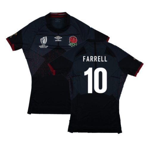 England RWC 2023 Alternate Pro Rugby Shirt (Farrell 10)