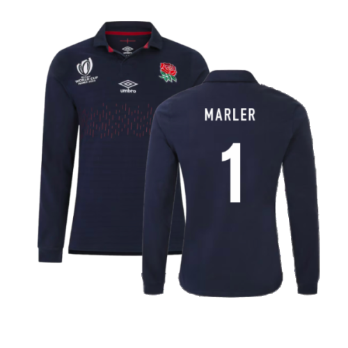 England RWC 2023 Alternate Rugby LS Classic Shirt (Marler 1)