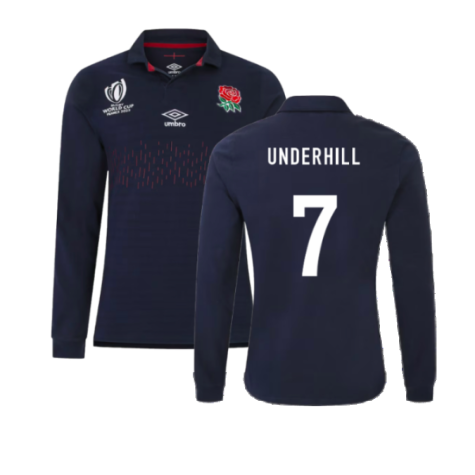 England RWC 2023 Alternate Rugby LS Classic Shirt (Underhill 7)