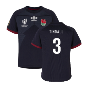 England RWC 2023 Alternate Rugby Replica Infant Shirt (Tindall 3)