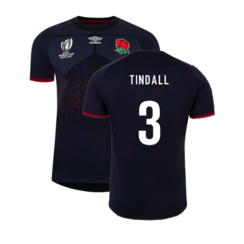 England RWC 2023 Alternate Rugby Shirt (Kids) (Tindall 3)