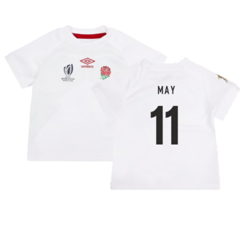 England RWC 2023 Home Replica Rugby Baby Kit (May 11)