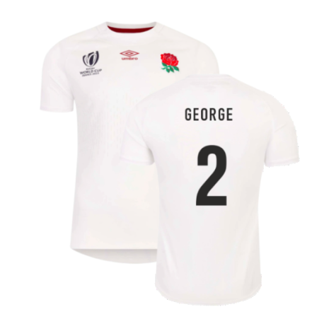 England RWC 2023 Home Replica Rugby Shirt (George 2)