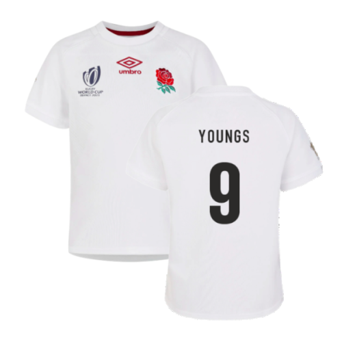 England RWC 2023 Home Rugby Infant Kit (Youngs 9)