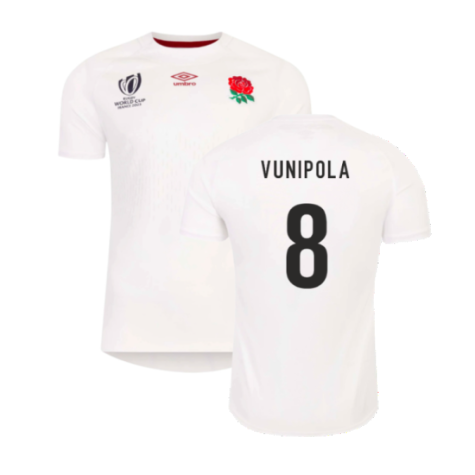 England RWC 2023 Home Rugby Jersey (Kids) (Vunipola 8)