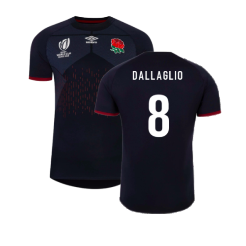 England RWC 2023 Rugby Alternate Jersey (Dallaglio 8)