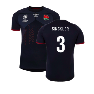 England RWC 2023 Rugby Alternate Jersey (Sinckler 3)