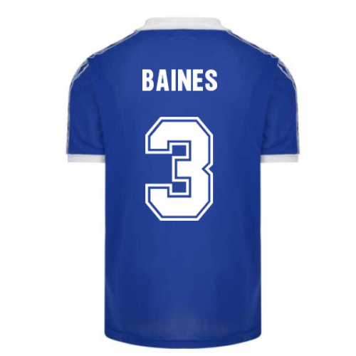 Everton 1980 Umbro Retro Football Shirt (BAINES 3)