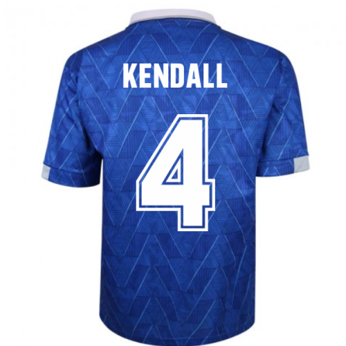 Everton 1990 Home Retro Football Shirt (KENDALL 4)