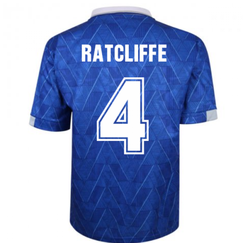 Everton 1990 Home Retro Football Shirt (Ratcliffe 4)