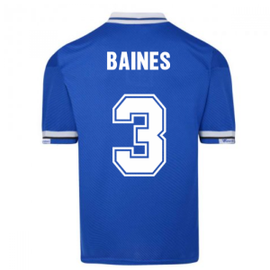 Everton 1994 Umbro Retro Football Shirt (BAINES 3)