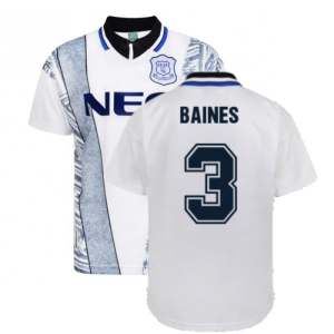 Everton 1995 Away Retro Shirt (BAINES 3)