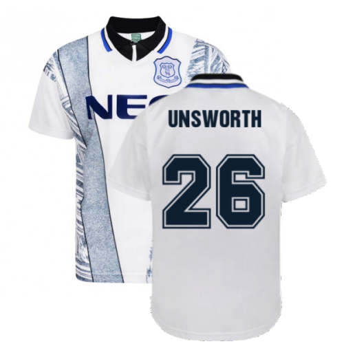 Everton 1995 Away Retro Shirt (UNSWORTH 26)