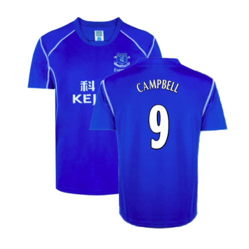 Everton 2002 Retro Home Shirt (Campbell 9)