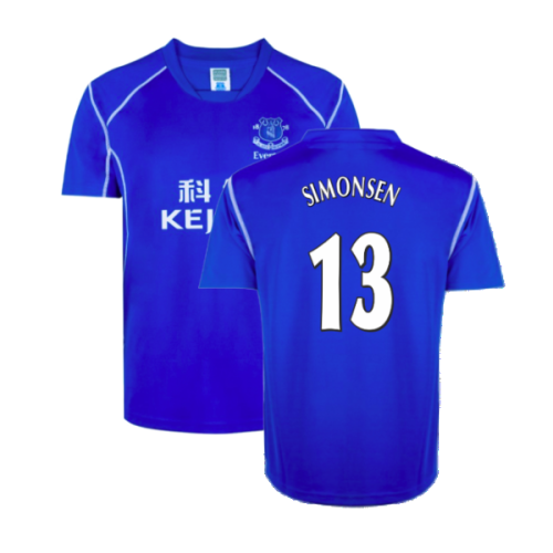 Everton 2002 Retro Home Shirt (Simonsen 13)