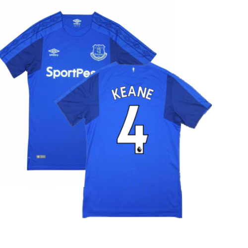 Everton 2017-18 Home Shirt (Good Condition) (L) (Keane 4)