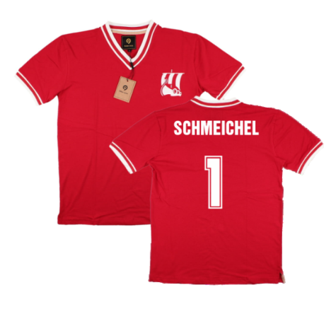 False Nein Denmark Home Shirt (SCHMEICHEL 1)