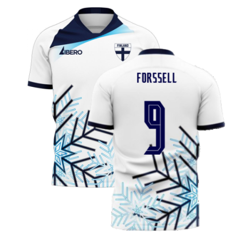 Finland 2024-2025 Home Concept Football Kit (Libero) (FORSSELL 9)