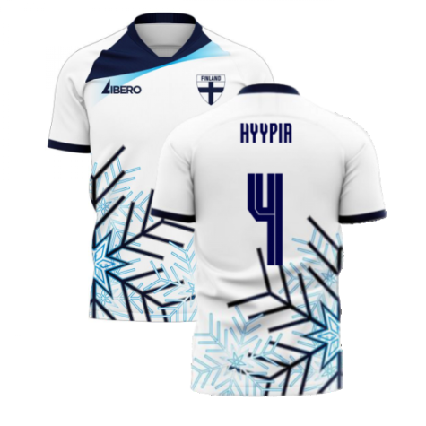 Finland 2024-2025 Home Concept Football Kit (Libero) (HYYPIA 4)