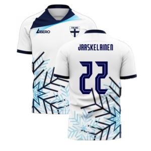 Finland 2024-2025 Home Concept Football Kit (Libero) (JAASKELAINEN 22)