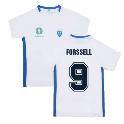 Finland 2021 Polyester T-Shirt (White) - Kids (FORSSELL 9)