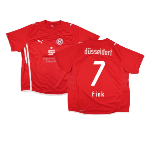 Fortuna Dsseldorf 2009-10 Home Shirt ((Very Good) XXL) (Fink 7)