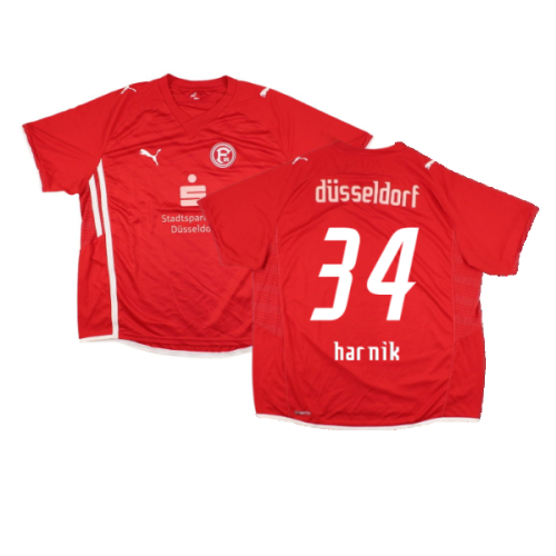 Fortuna Dsseldorf 2009-10 Home Shirt ((Very Good) XXL) (Harnik 34)