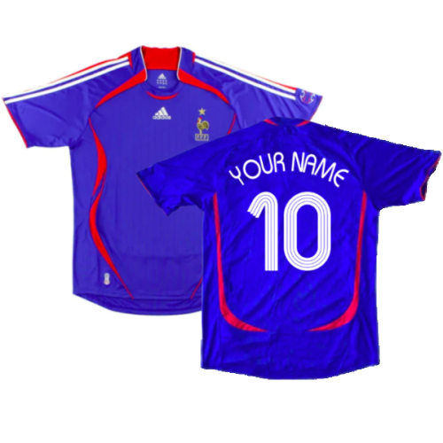 France 2006-07 Home Shirt ((Excellent) XXL) (Your Name)
