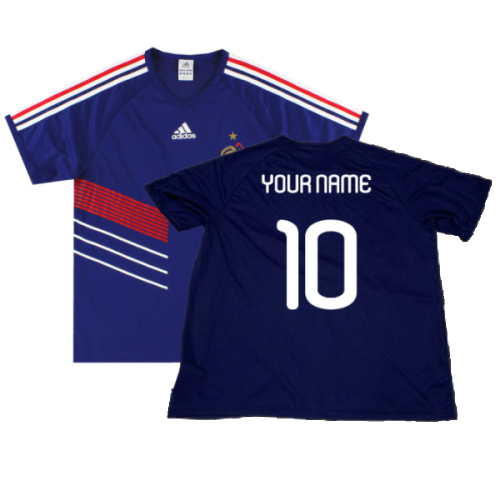 France 2010-11 Basic Home Shirt (Very Good) (Your Name)