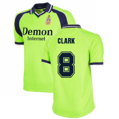 Fulham FC 1999 - 2000 Away Retro Football Shirt (Clark 8)