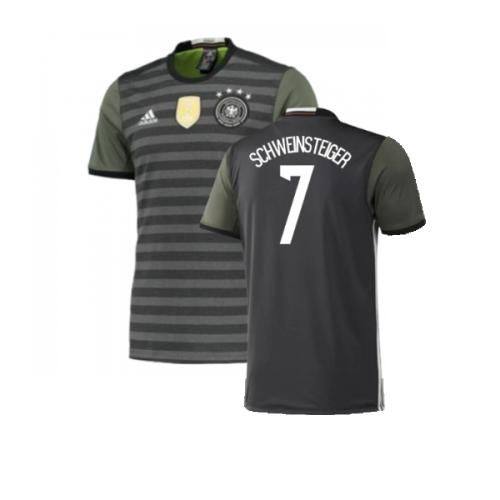 Germany 2015-16 Away Shirt ((Excellent) S) (Schweinsteiger 7)