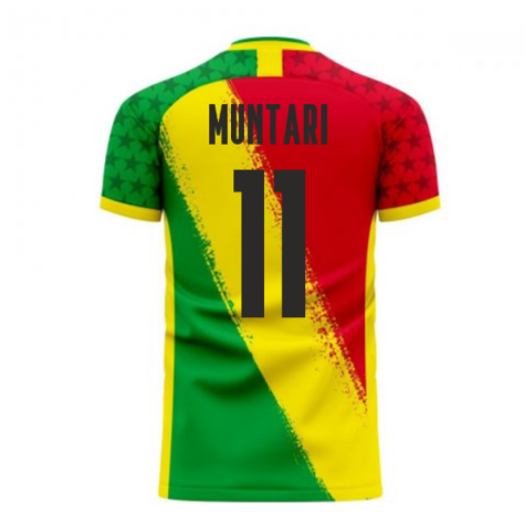 Ghana 2024-2025 Away Concept Football Kit (Libero) (MUNTARI 11)