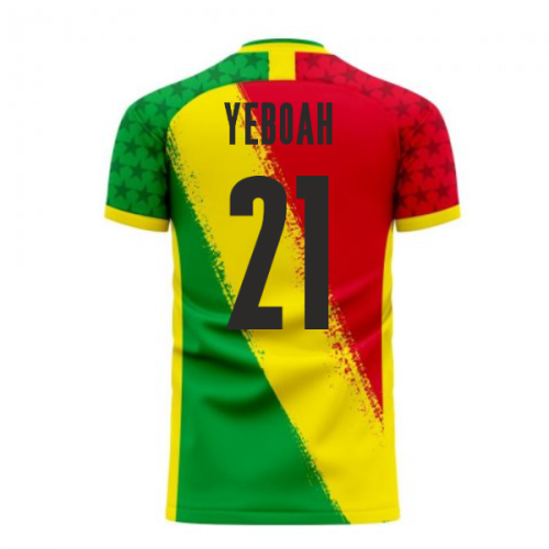 Ghana 2024-2025 Away Concept Football Kit (Libero) (YEBOAH 21)