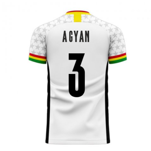 Ghana 2024-2025 Home Concept Football Kit (Libero) (A.GYAN 3)