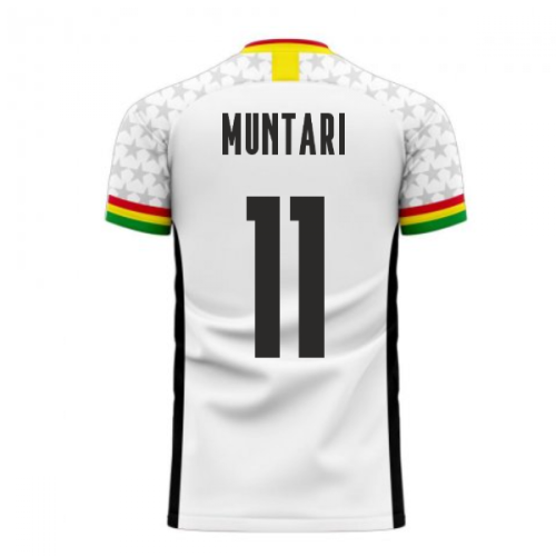 Ghana 2024-2025 Home Concept Football Kit (Libero) (MUNTARI 11)