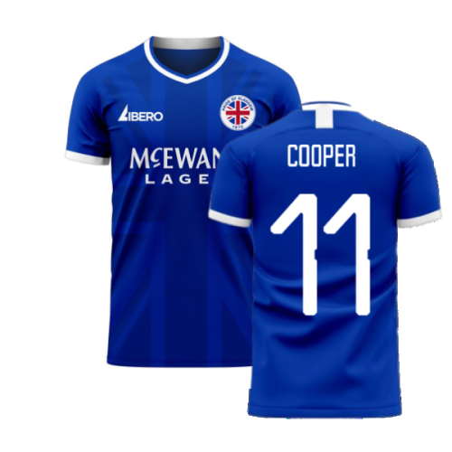 Glasgow 2024-2025 Home Concept Football Kit (Libero) (COOPER 11)