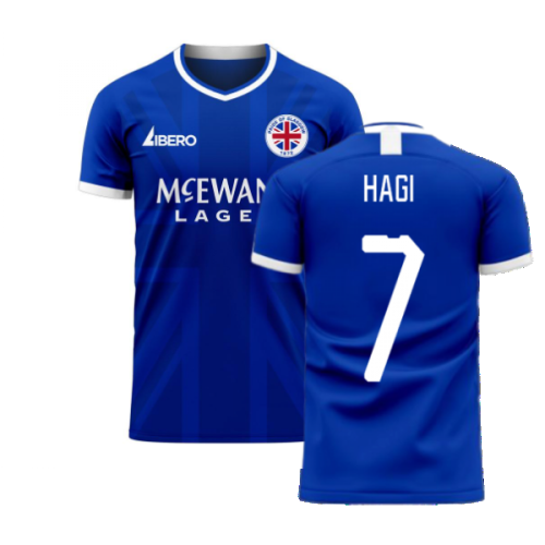 Glasgow 2024-2025 Home Concept Football Kit (Libero) (HAGI 7)