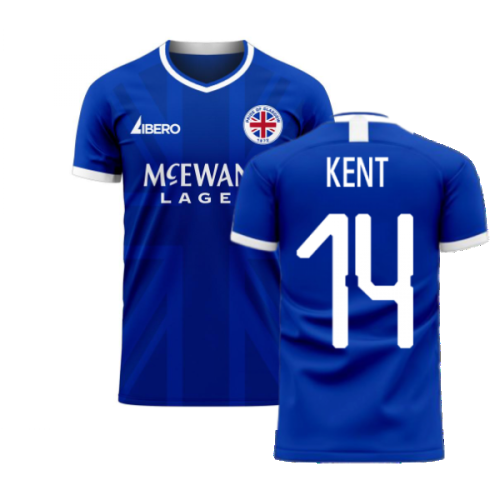 Glasgow 2024-2025 Home Concept Football Kit (Libero) (KENT 14)