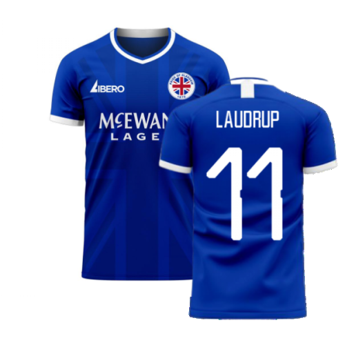 Glasgow 2024-2025 Home Concept Football Kit (Libero) (LAUDRUP 11)