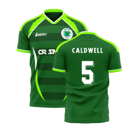 Glasgow Greens 2006 Style Away Concept Shirt (Libero) (Caldwell 5)