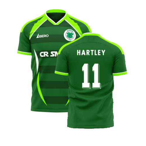 Glasgow Greens 2006 Style Away Concept Shirt (Libero) (Hartley 11)